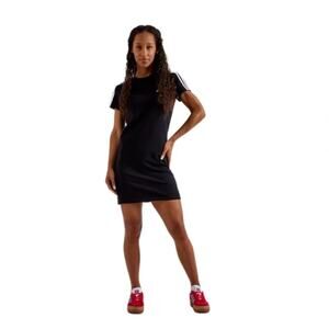 WOMENS ADIDAS 3-STRIPES FITTED T-SHIRT DRESS SIZE XS NWOT